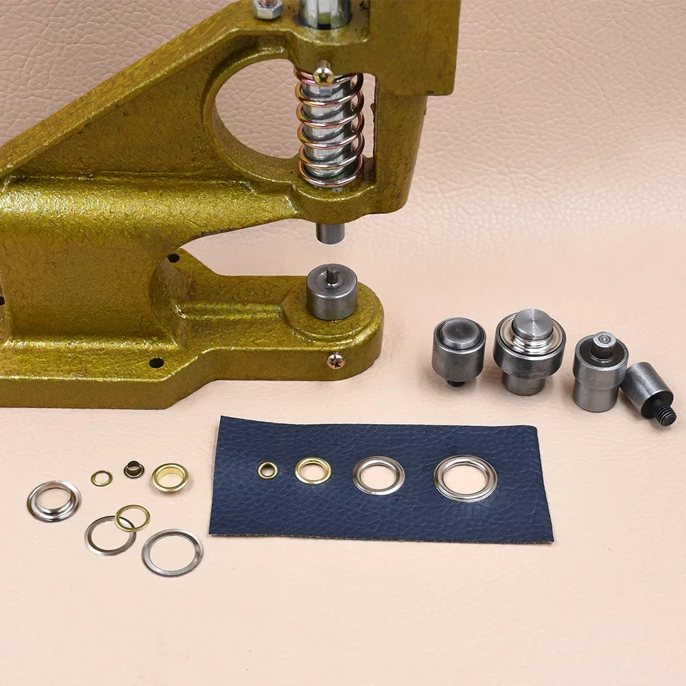 Eyelets Metal hole mold rivet Button mold machine for buttons Eyelets installation tool Metal stomatal dies Manual mold
