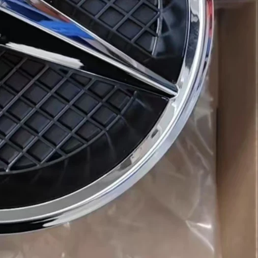 벤츠 C E R V VITO S CLA CLB W176 GL GLE GLC GLS W204 W205 W213 W253용 3D 프론트 그릴 스타 로고 엠블럼 배지
