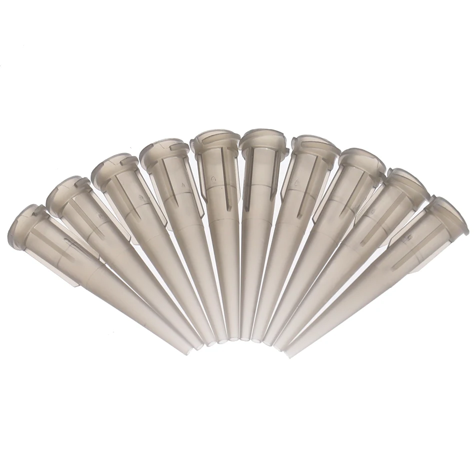 TT Plastic Conical Smoothflow Tapered Needle Dispensing Needle Dispense Tips set 70pca/lot
