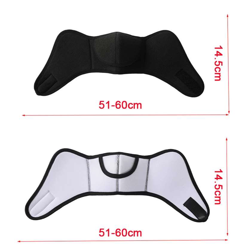 Winter Half Face Mask Cycling Camping Ski Polar Fleece Warm Earmuffs Open Breathable Windproof Neck Warmer