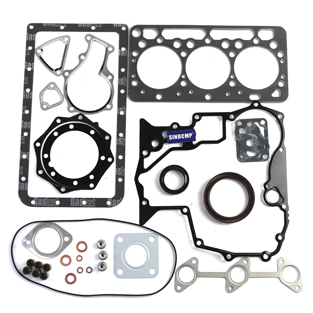 

D902/D902E Engine Cylinder Gasket Kit 1G823-99350 For Kubota BX25 RTV900 Tractor& Utility Vehicle KX41-3 Excavator