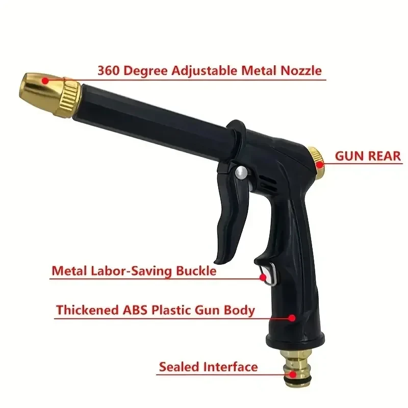 고압 물총 스프레이 정원 청소 기계 스프레이 스프링클러 정원 청소 도구 스프링클러