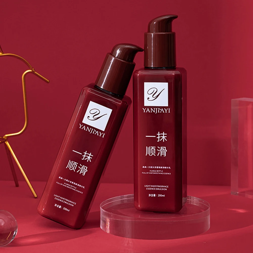 Description Picture 6 of item200ml Hair Smoothing Leave-in Conditioner Repairing Smooth Treatment Cream Perfume Conditioner Leave-in Hair Care Hair Essence