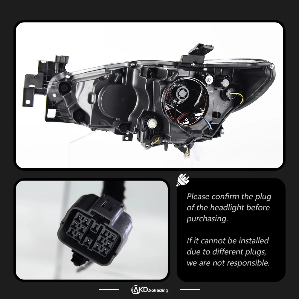 「美品」　マツダ純正　MAZDA6 左右アダクティブLEDヘッドライト Akd用カースタイリングマツダ6アテンザledヘッドライト2013-2016