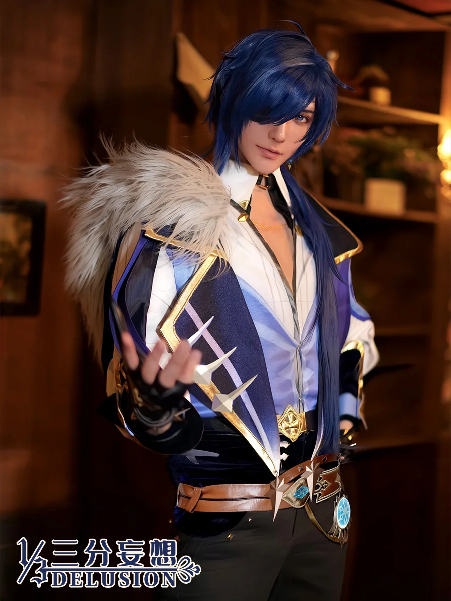 

Игровой костюм для косплея геншина ударно каeya альберих, косплей костюм, косплей костюм рыцарей фавониус кейя и косплей