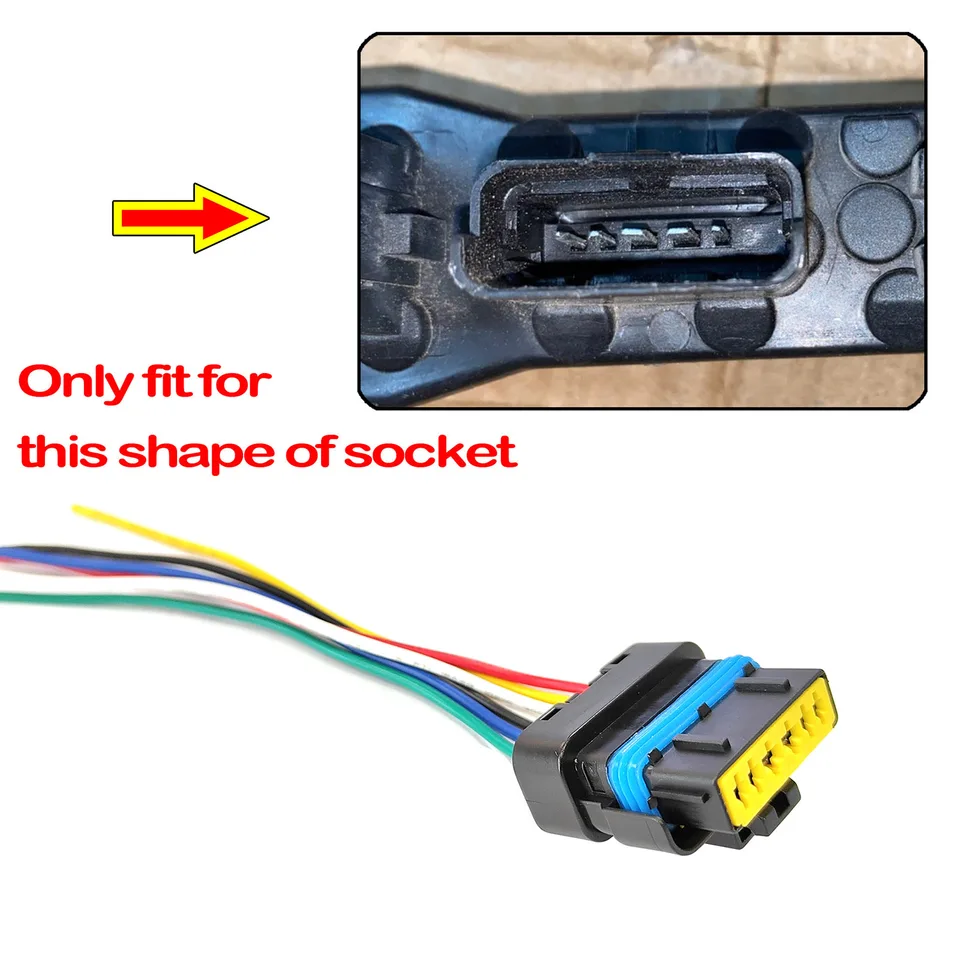 1pcs Car Rear Light Socket For Nissan For Micra For March 2010