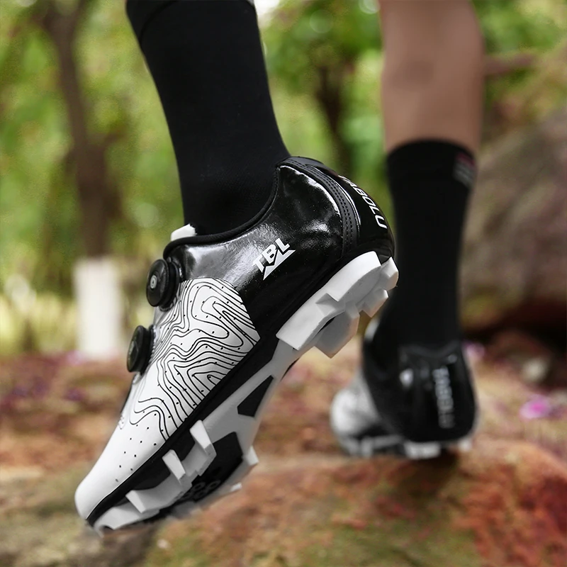Cycling Sneaker Mtb Cleats Men Carbon Sports Speed Bike Shoes Women Mountain Racing Flat SPD Road Cycling Footwear