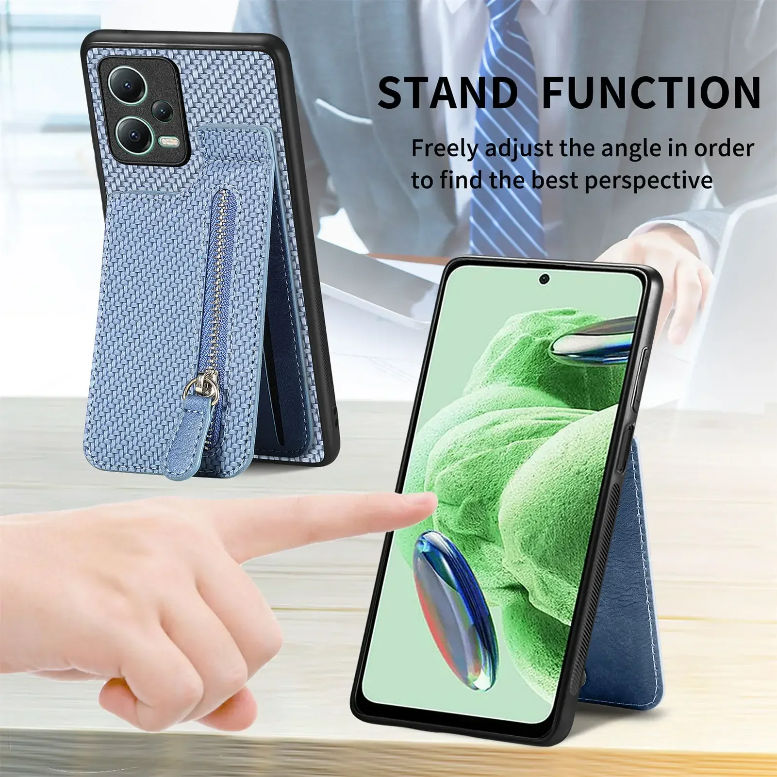 Custodia Portafoglio Con Fiori Per Redmi 10A - Flip Cover In PU Con Slot E Supporto - Protezione Completa