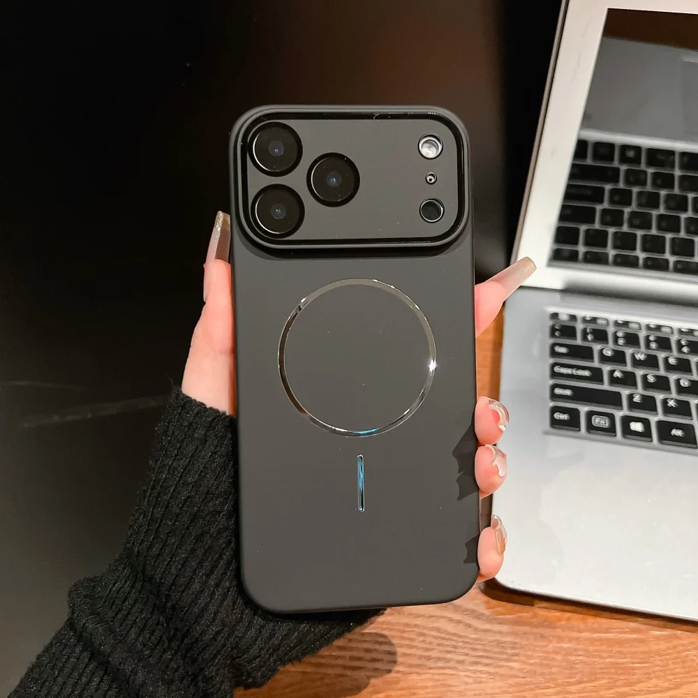 Slim Magnetic Phone Case with All-Inclusive Lens Protection