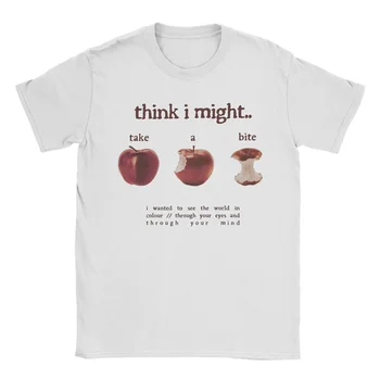 Take A Bite Print T Shirt Women Clothing Fashion Short Sleeve Round Collar Tees Trendy T-Shirt Casual Women Clothes 1