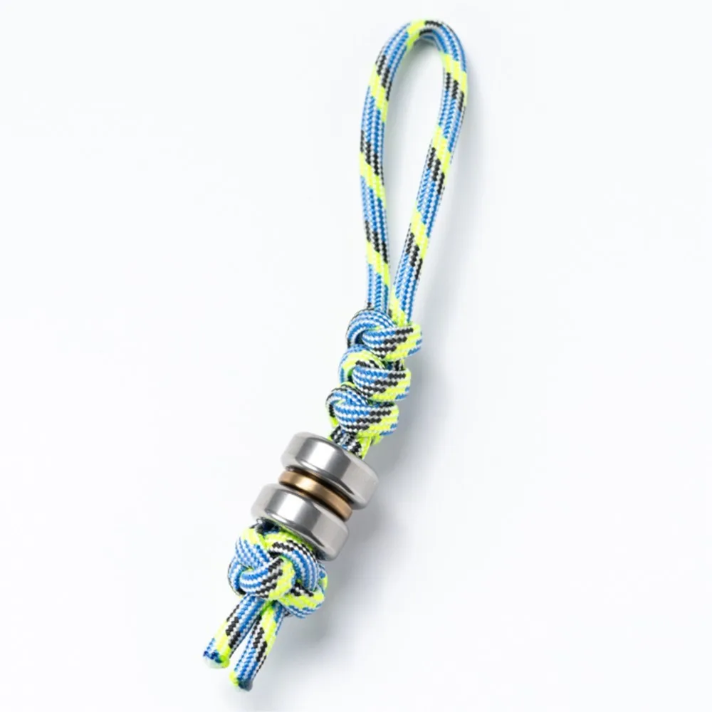 LAUTIE DIY koraliki Paracord Plait Fidget brelok biurowy zabawki najlepszy zabawki typu Fidget