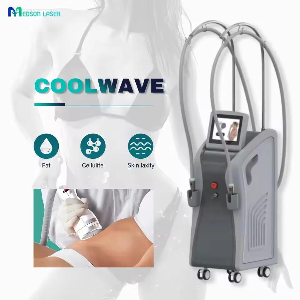 Coolwave Body Shaping Skin Tightening Cellulite Remova Body Forming Belly Fat Burn Weight Loss Slimming Beauty Machine Salon Use