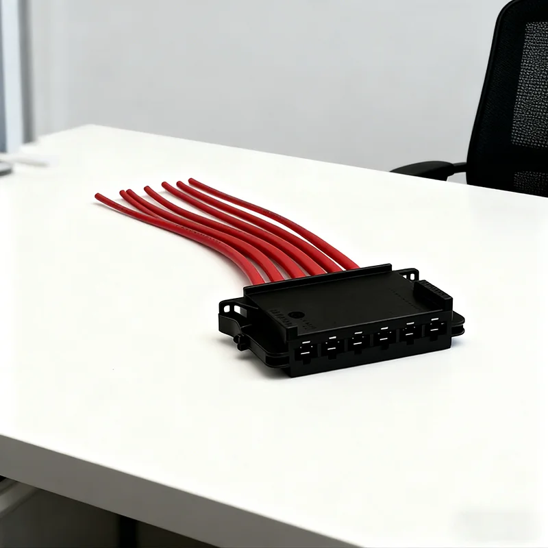 테일 램프 배선 하네스 6핀 플러그 커넥터 교체품 (W205 A205 W222 차량 등에 적합)