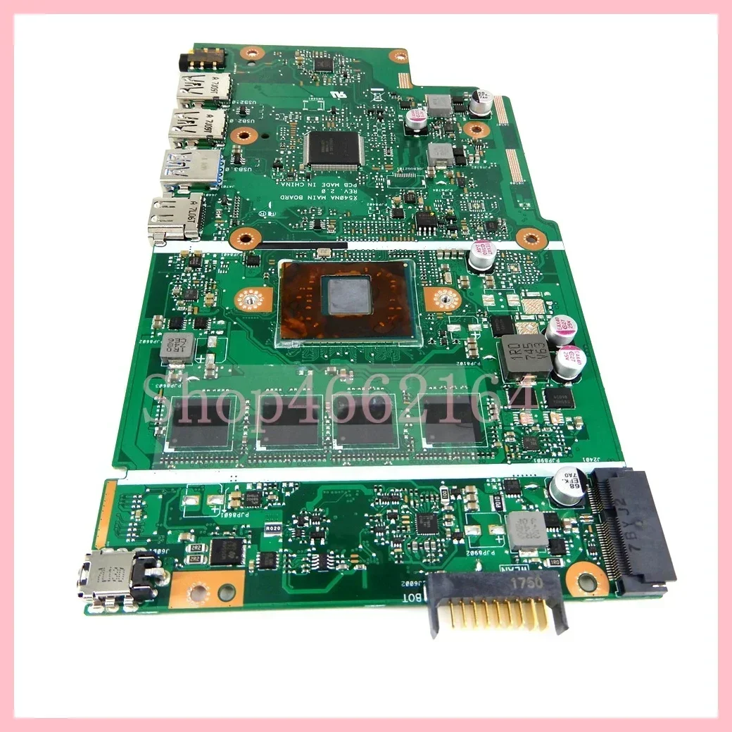 Laptop Motherboard Notebook Mainboard For Asus X540 X540N X540NA R540N D540NA X540MA
