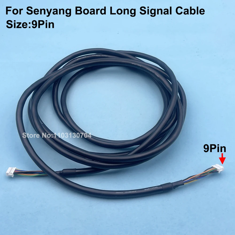 

Inkjet Printer Senyang Board Long Signal Cable 9pin for Epson 4720 I3200 Printhead Print Head Solvent Plotter Machine Date Cable