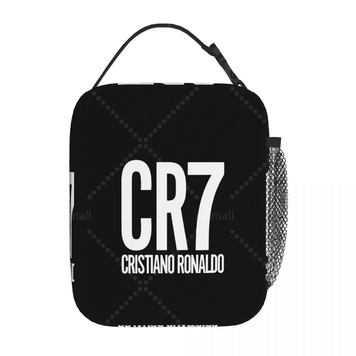 Cristiano Ronaldo CR7 점심 가방 재사용 가능한 휴대용 쿨러 열 도시락 상자 작업 여행 피크닉을위한 옥스포드 도시락 토트 백