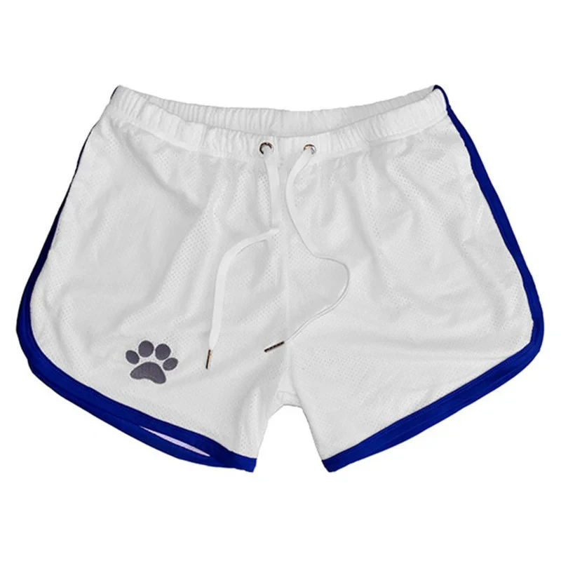 Mens Gym Fitness Shorts Bodybuilding running sports shorts Jogging Workout Male Summer Breathable Mesh Shorts men Sweatpants 6