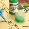 JC TATTOO 100pcs Disposable Tattoo Ink Caps S/M/L/XL Tattoo Ink Cups with Base Clear Plastic Pigment Permanent Makeup Container 4
