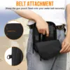 1000D Concealed Carry Gun Pouch Outdoor Pistol Holster Shoulder Bag EDC Case Tool Holder for Men Women Hunting Hiking Fanny Pack 5