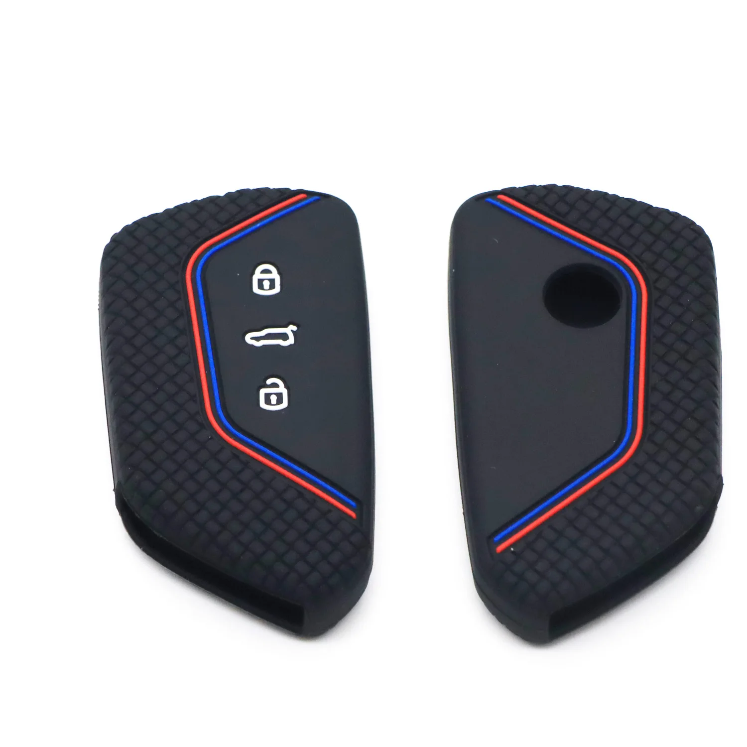 Key Case Cover Keychain Holder Car Key Cover for VW Golf 8 Mk8 for Skoda Octavia 4 8 A8 MK4 Group Seat Leon