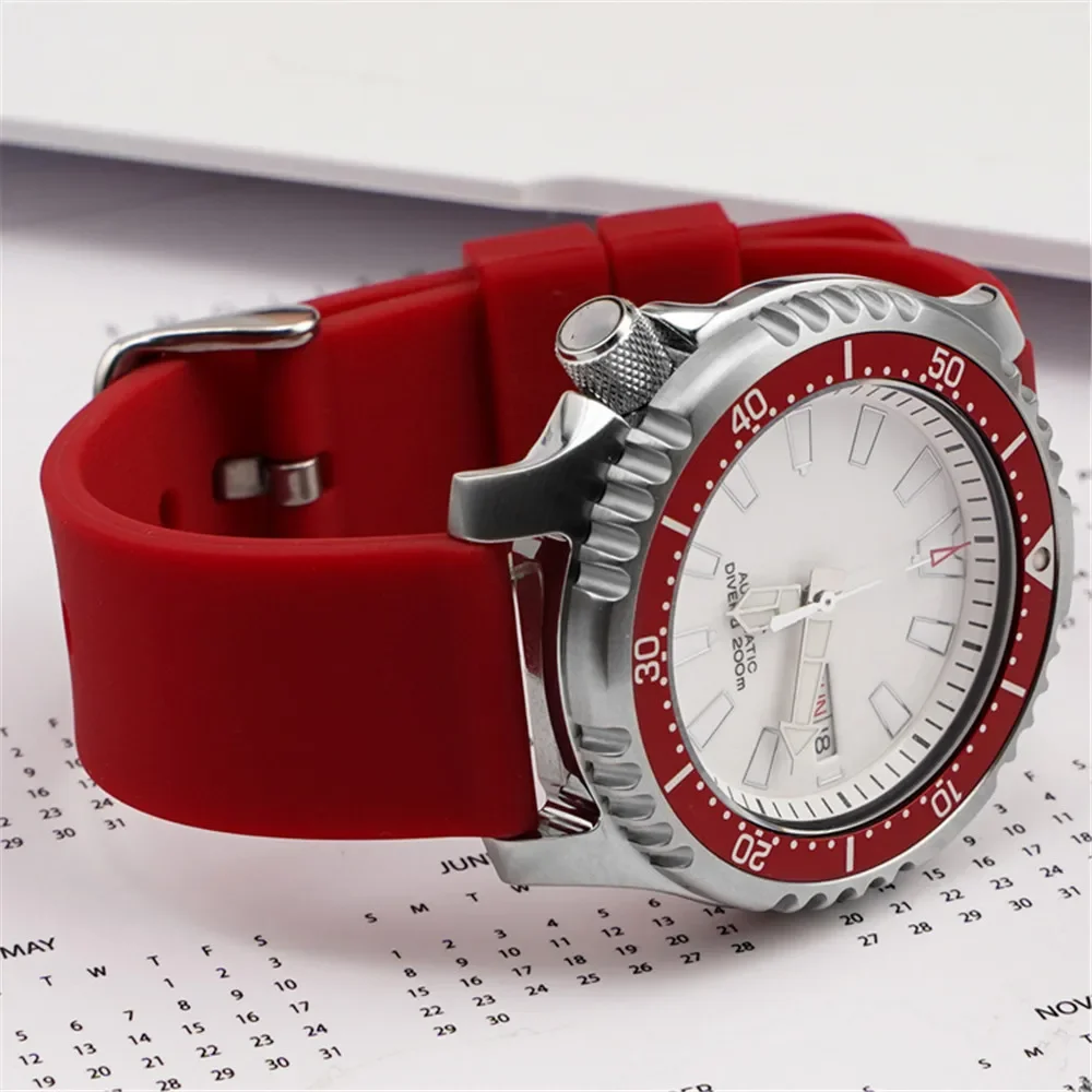 Universal Waterproof Silicone Sport Strap - Quick Release Soft Watch Band