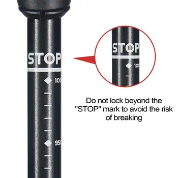 Kids hiking poles Adjustable Locks Aluminum Alloy Sticks EVA Grips Telescopic Kids Walking Stick for Boys and Girls 2