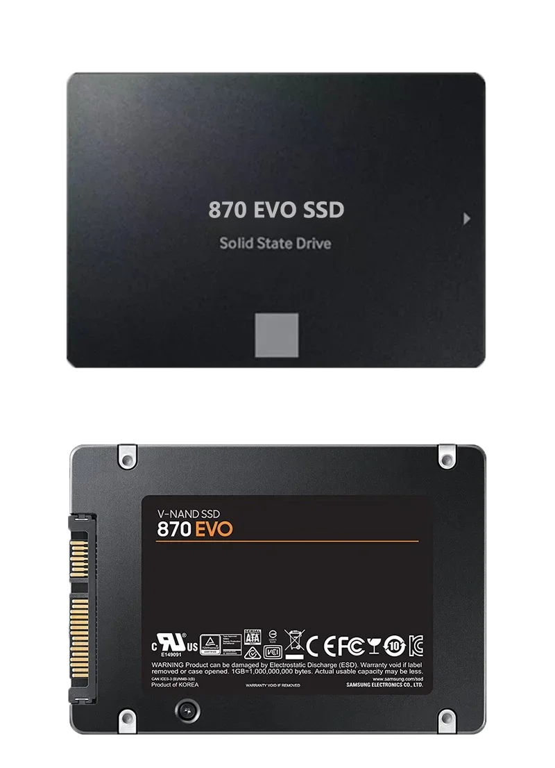  ָ Ʈ ũ, 2.5 ġ Ʈ ũž PC PS5  ӿ, 2024 ֽ 100%,  귣, 870EVO SATA3, 8TB, 4TB, 2TB, 1TB