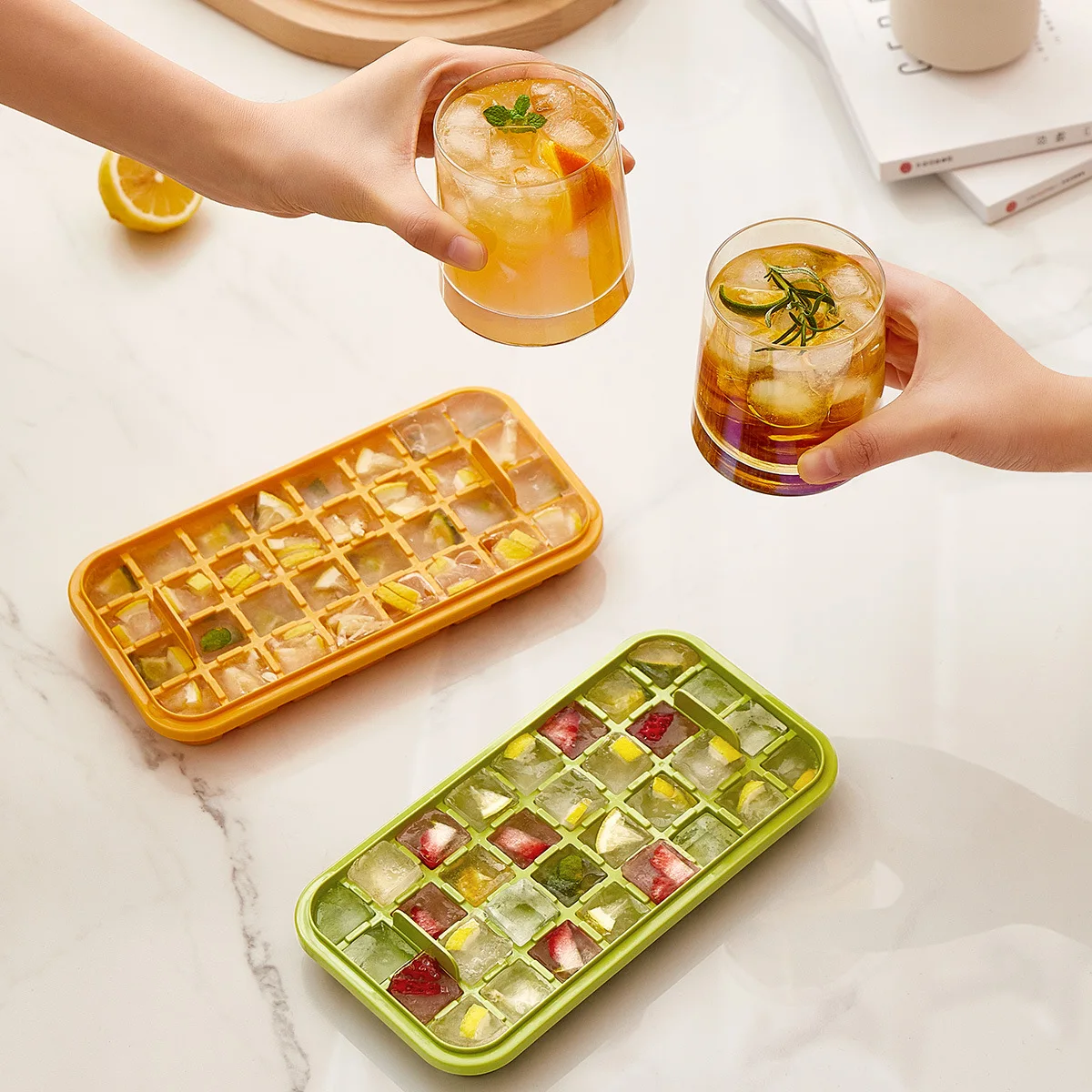 Everyday Silicone Ice Cube Trays with Lid