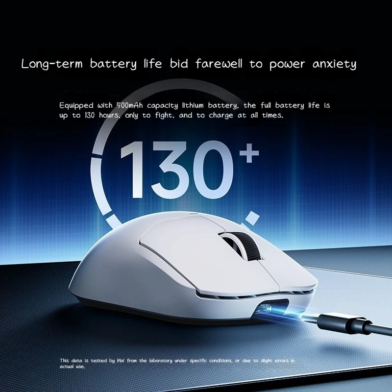 Mchose A5 PRO MAX Gaming Mouse Wireless Bluetooth Three Mode 26000DPI PAW3395 Lightweight Esports Mouse For Gaming Office Gifts