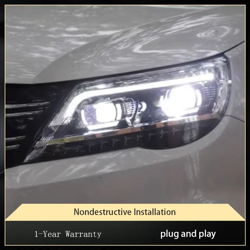 

Car Lights For Volkswagen VW Tiguan 2009-2012 Headlight Assembly Upgrade LED DRL Bi Xenon Lens Signal Lamp Tool Accessories