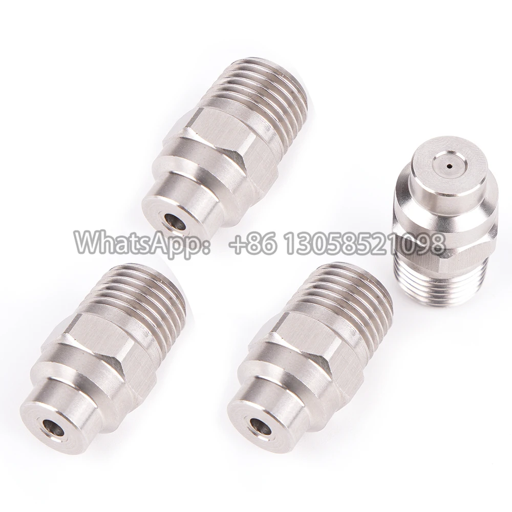 Solid Stream Nozzle with Needle Jet, High Pressure Straight Solid Stream , Solid Cone Spray, 1/4 Thread 4