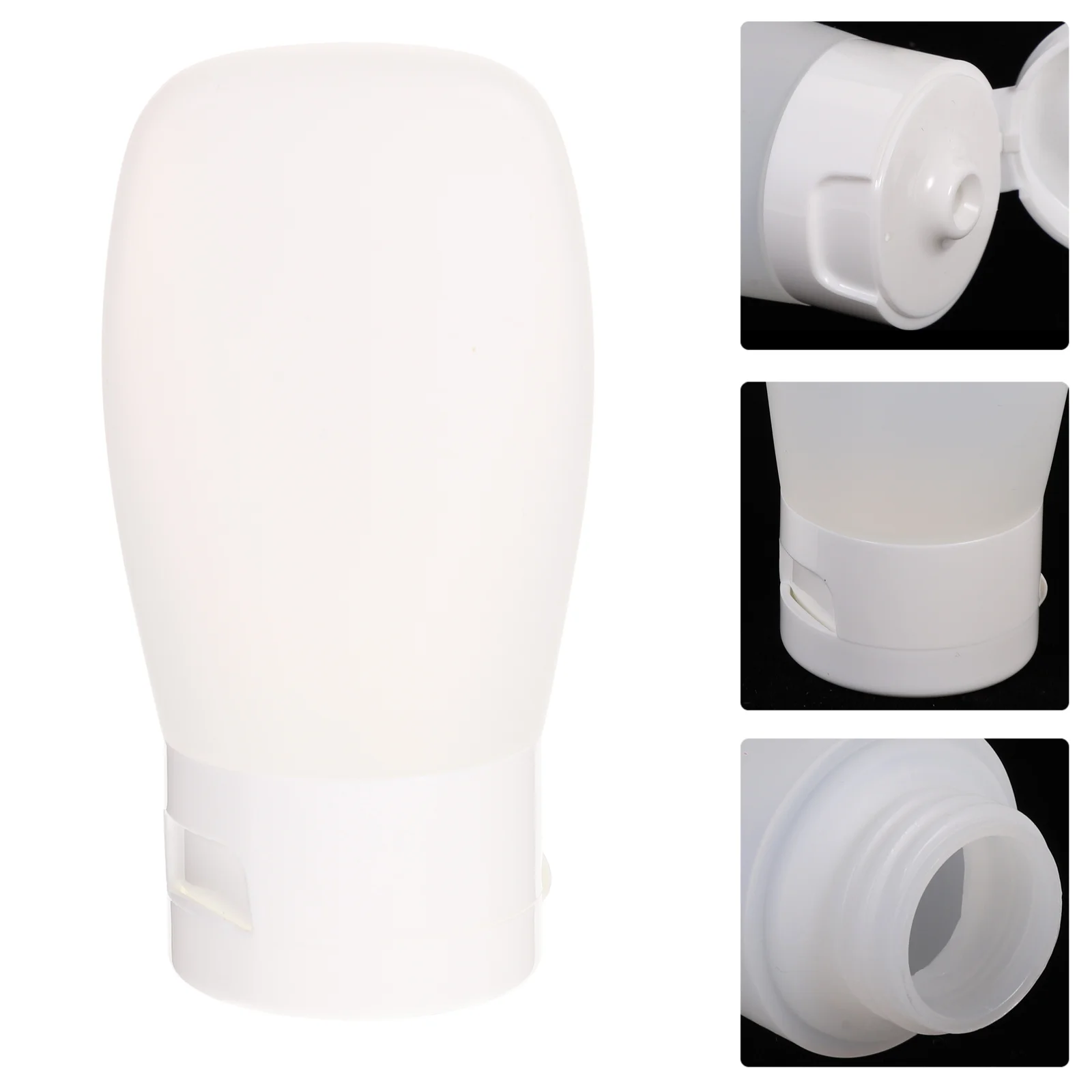 

4Pcs 30ml Portable Travel Bottles Set Leak Proof Tubes Toiletries Containers Makeup Lotion Bottles for Cleaner Shampoo Liquids