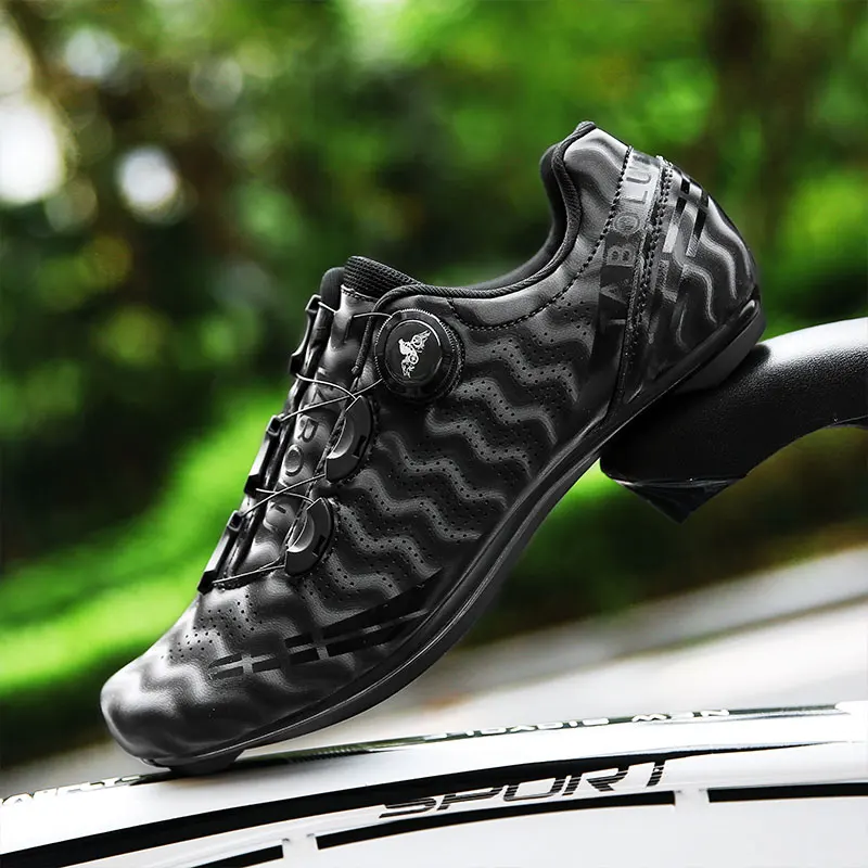 Cycling Shoes Road Bike Men T35 Silver Self-Locking Speed Bicycle Sneakers Women Flat Racing Bike Mtb Cycling Shoes Zapatillas 5