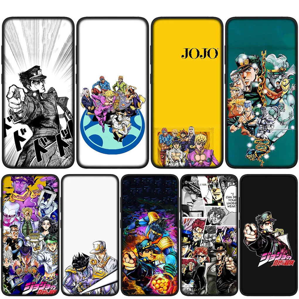 Cartoon Jojo Jojo Bizarre Adventure Cover Case Per Samsung Galaxy S21 S20 Fe S23 S22 Ultra S8 Plus A12 A13 A21S A71 S7 Involucro