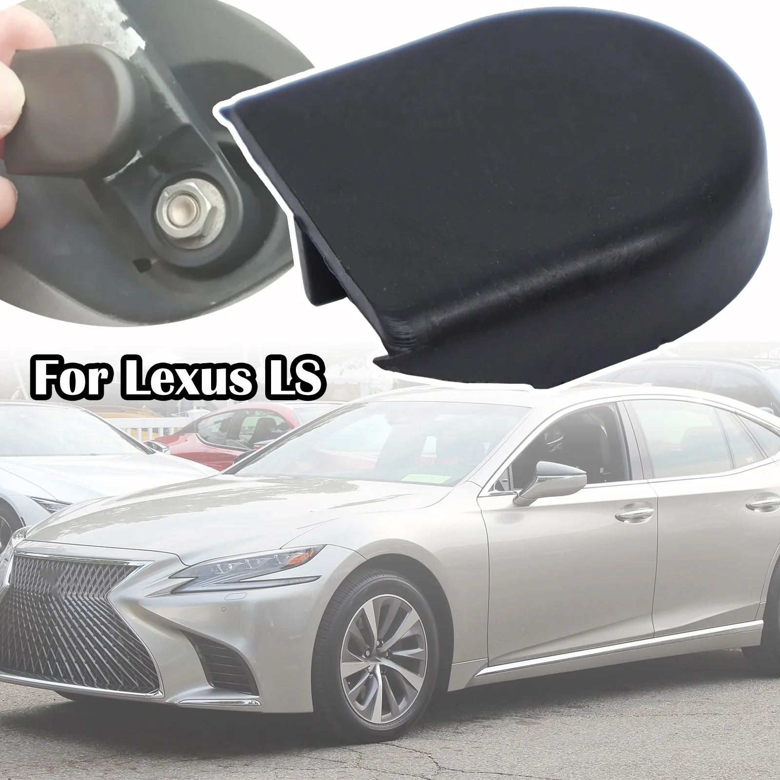 

Car Front Wiper Arm Blade Nut Cap Bolt Cover For Lexus LS 350/500h LX 450d/570 NX 200t/300h RC300h RX 200t/270/300/350/450h