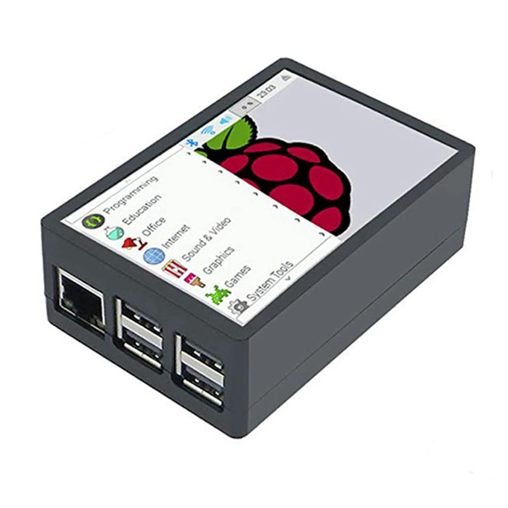 라즈베리 파이 4 용 정전식 터치 스크린 LCD 디스플레이, HDMI 호환, 3.5 인치 모니터, 320x480, 3B +, 3B, 2B +, 2A +