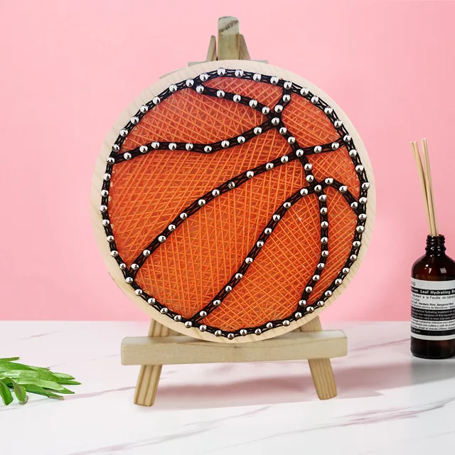 Wooden Nail String Art Kits For Kids 9-12 Girls Geometric Pattern With  Supplies Home Wall Decor - Sewing Tools & Accessory - AliExpress