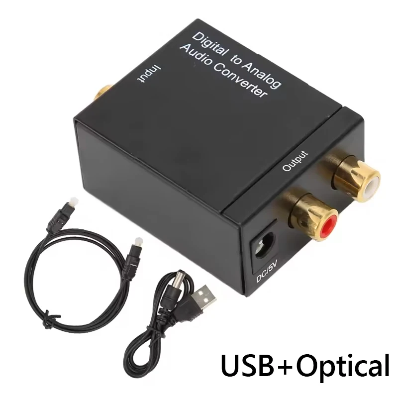 High-Performance Digital to Analog Audio Converter with RCA Output