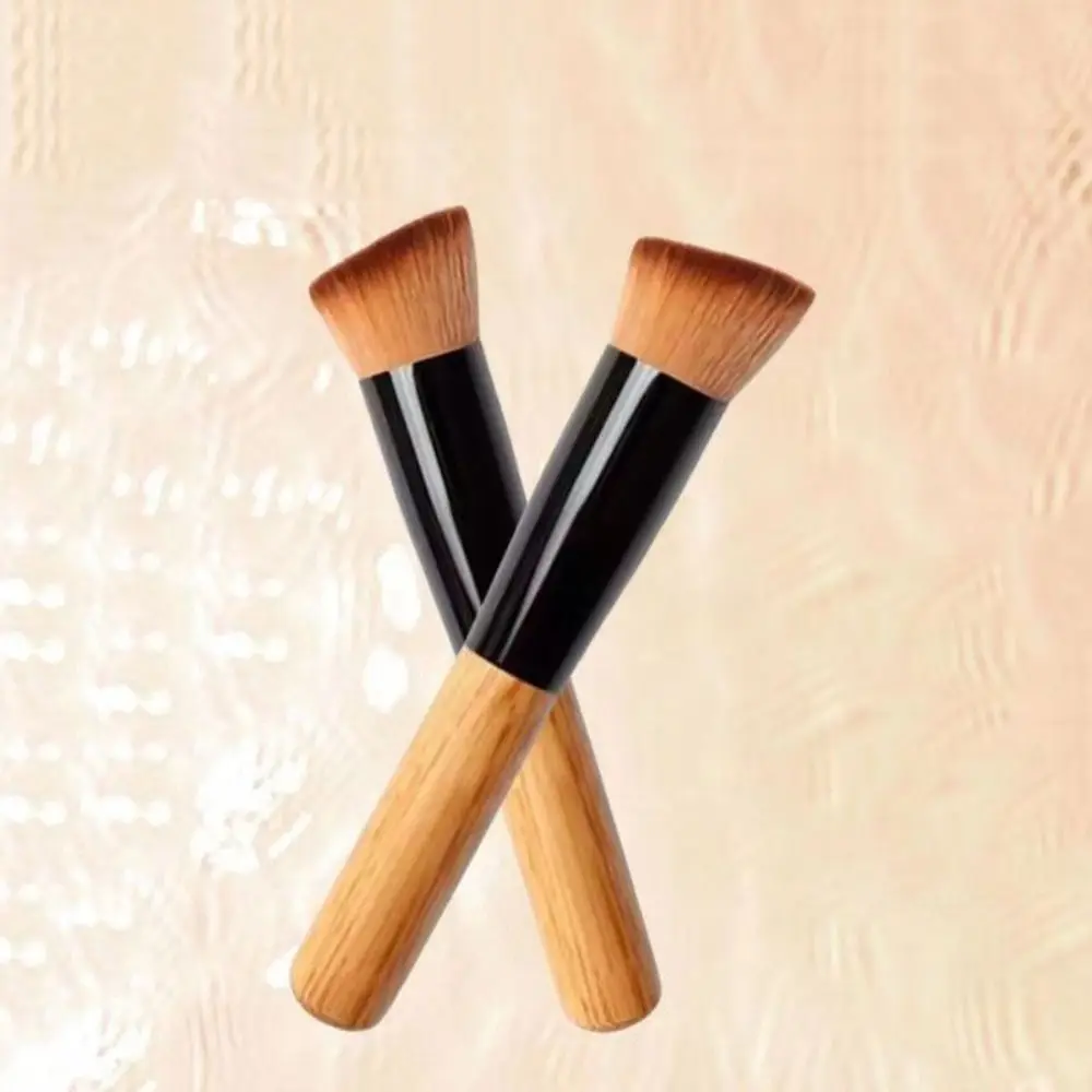 Description Picture 3 of itemPortable Angled Makeup Brushes Soft Multifunctional Concealer Makeup Brushes Flat Top Professional Face Cosmetic Tool