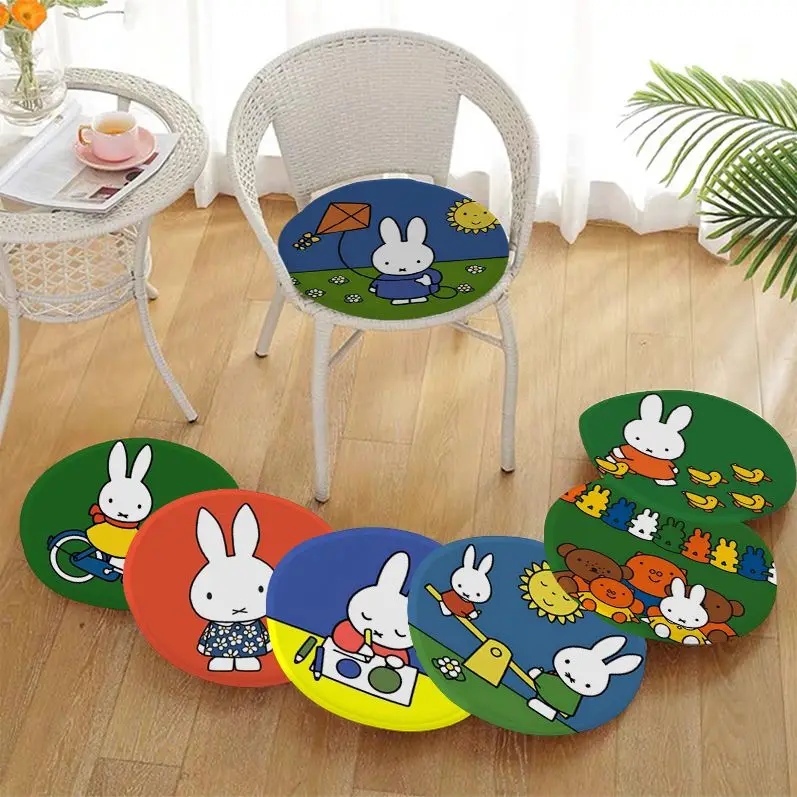 MINISO Cute Miffy Creative Sofa Mat Dining Room Table Chair Cushions