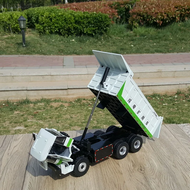 Diecast 1:32 Scale Yutong Pure Electric Ytk90E Mining Alloy Truck Model Collection Souvenir Display Ornaments