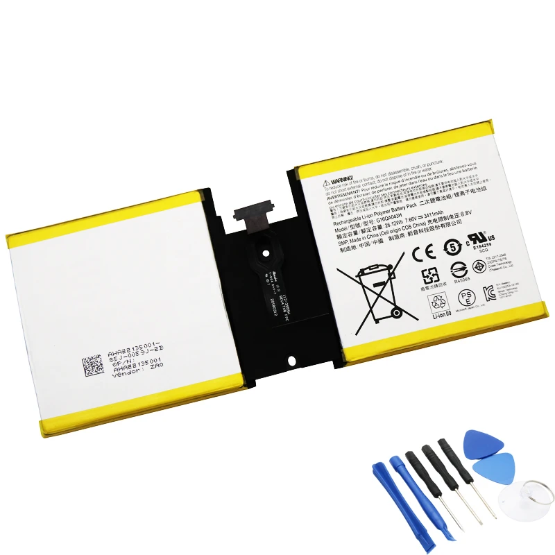 

1824 G16QA043H tablet built-in battery