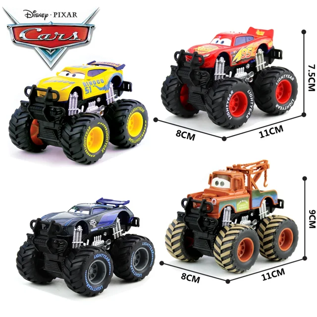 Disney Pixar Cars Toy Lightning McQueen Metal Mode Return Car Jackson Storm Mater Inertial Force Car Model Toy Kid Birthday Gift 1