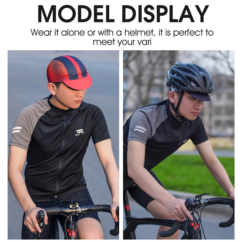 Cycling caps Sun protection hat Cycling hat Adult Cycling Cap Under Helmet Bicycle Hat Breathable Sunproof Summer Bike Hat for Outdoor Sports