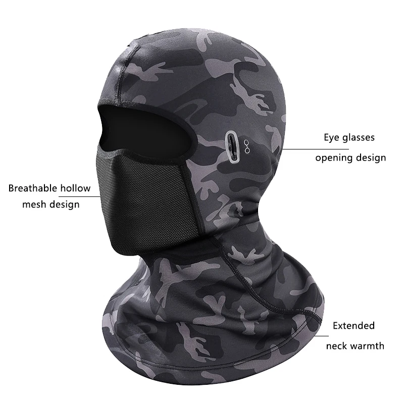 Winter Warm Cycling Cap for Men Bicycle Motorcycle Balaclava Windproof Sports Scarf Velvet Bike Face Cover Women Hiking Ski Hat 2
