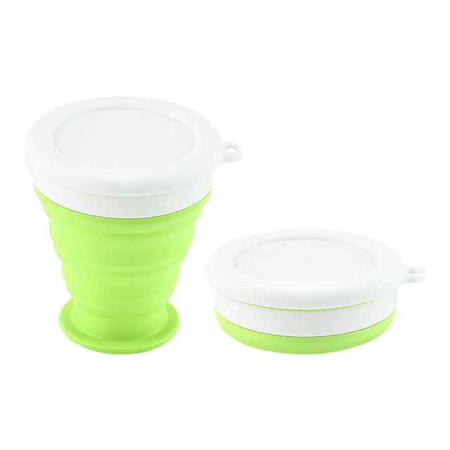 Folding Cup Foldable Collapsible Telescopic Silicone Water Bottle Outdoor Travel Children Cups Teacups Ware Jug Drink Water