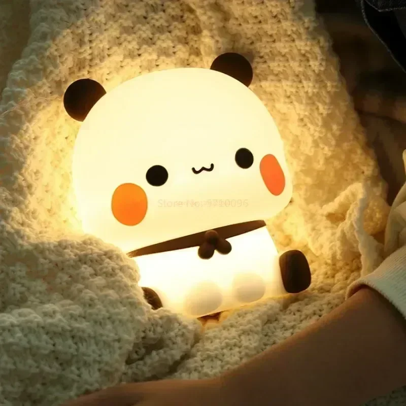 

Led Night Light Bear Panda Bubu And Dudu Lamp Cute Cartoon Nightlight Toys Gifts Animal Peripheral Bedroom Decorative Living