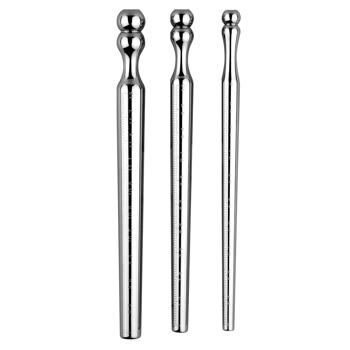 Metal Urethral Probe Measuring Urethral Size Dilatation Masturbation Penis Head Male Rod Adult Sex Toys penis sex toys
