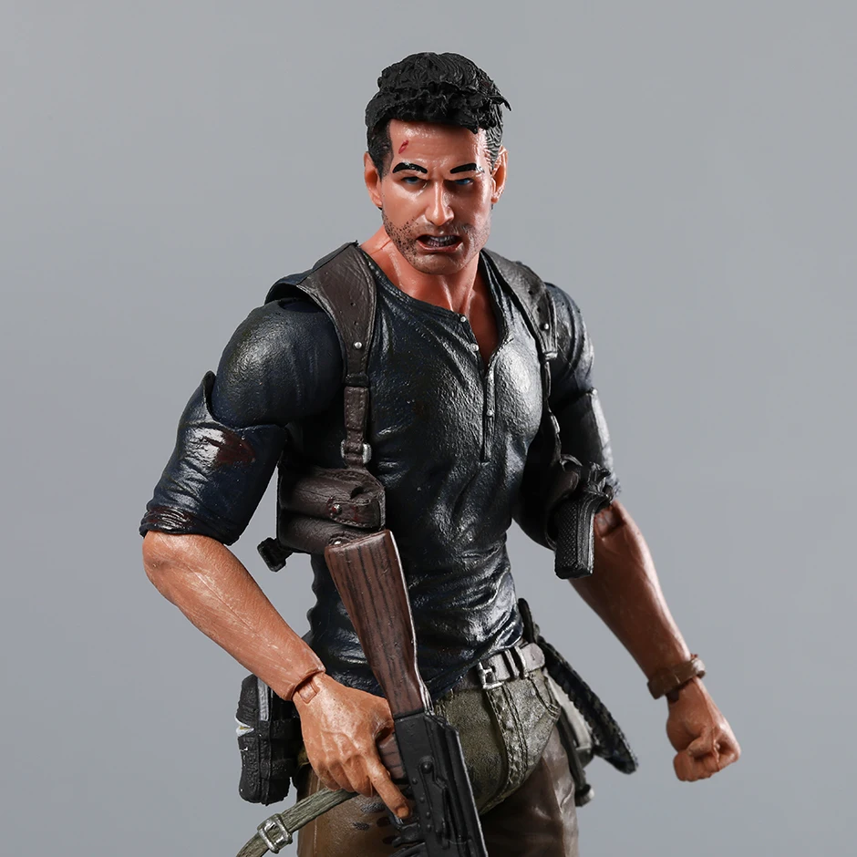 Figurine Uncharted 4 Nathan Drake 18 Cm - PVC - Neuf Sous Boîte