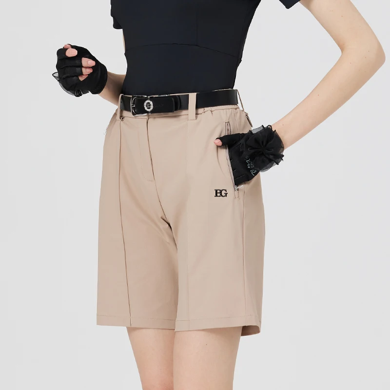 BG New Golf Shorts Women's Summer Elastic Quick-drying Five-point Pants Outdoor Casual Sports Pants Female Golf Wear